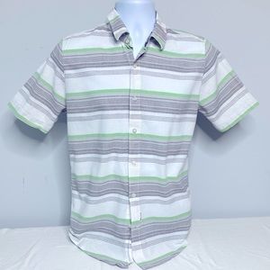 Volcom Casual Slim Fit Camp Shirt Men’s S